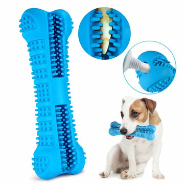 360° Soft Rubber Dog Toothbrush Toy